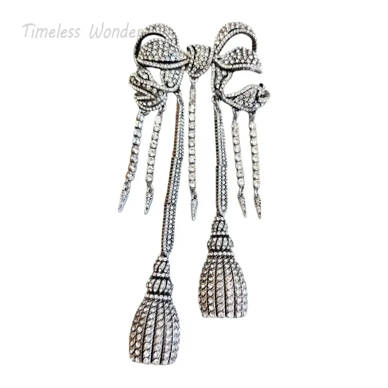 Xl Women'S Fashion - Timeless Wonder Fancy Zircon XL Bowknot