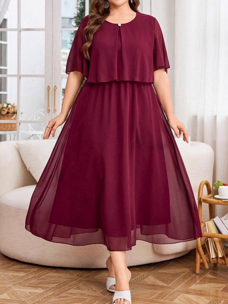 Xl Women'S Fashion - XL-5XL Plus Size Clothes Dresses Women