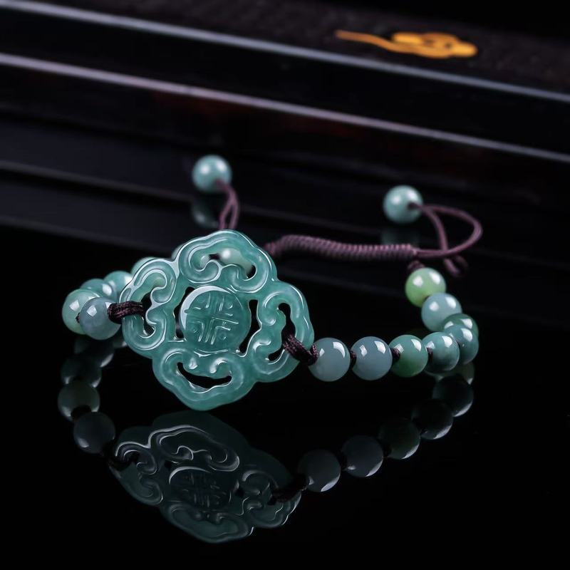 Women'S Fashion - Natural Jadeite A-grade Bracelet Original Design