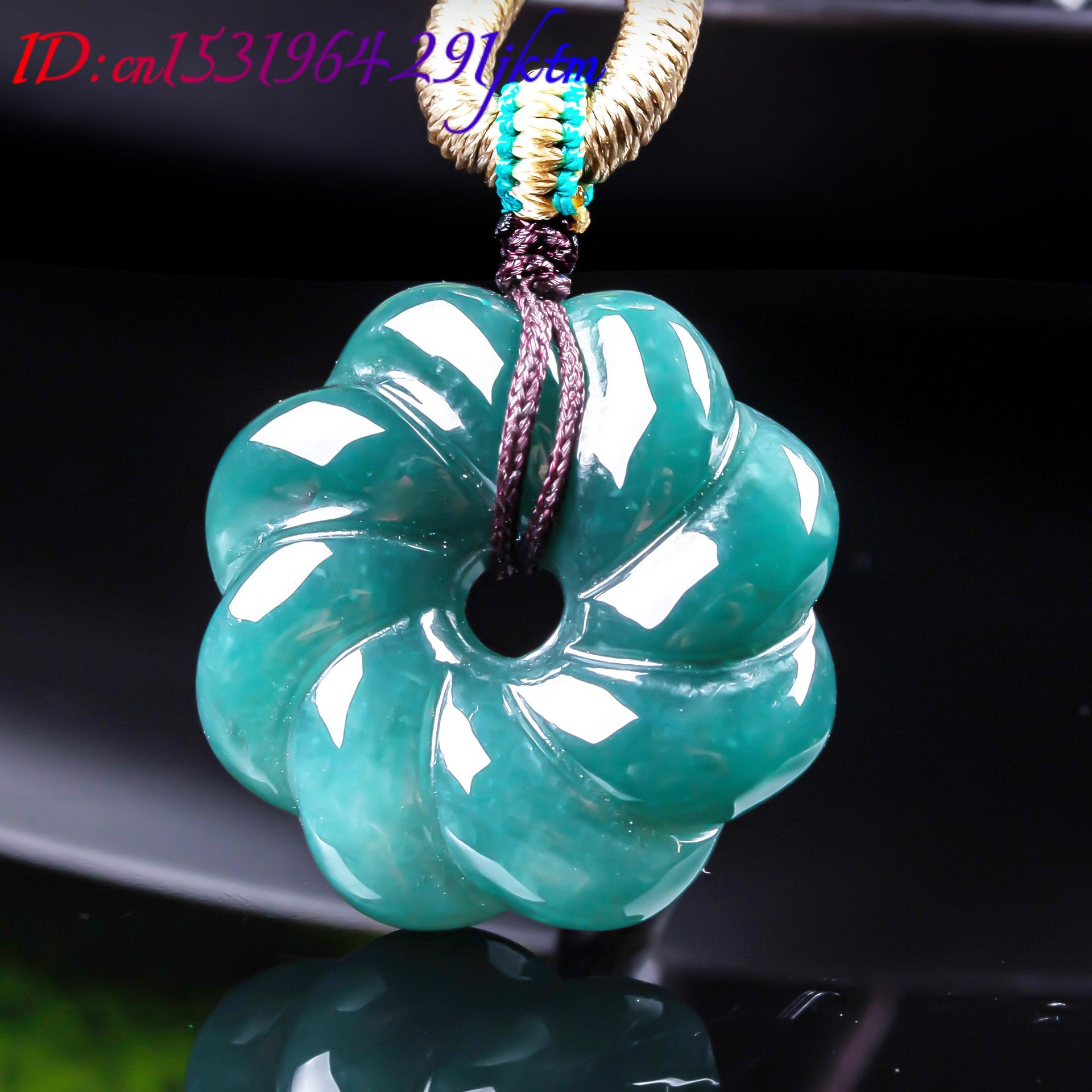 Natural Burmese Jadeite Flower - Women'S Fashion ulasan dan harga