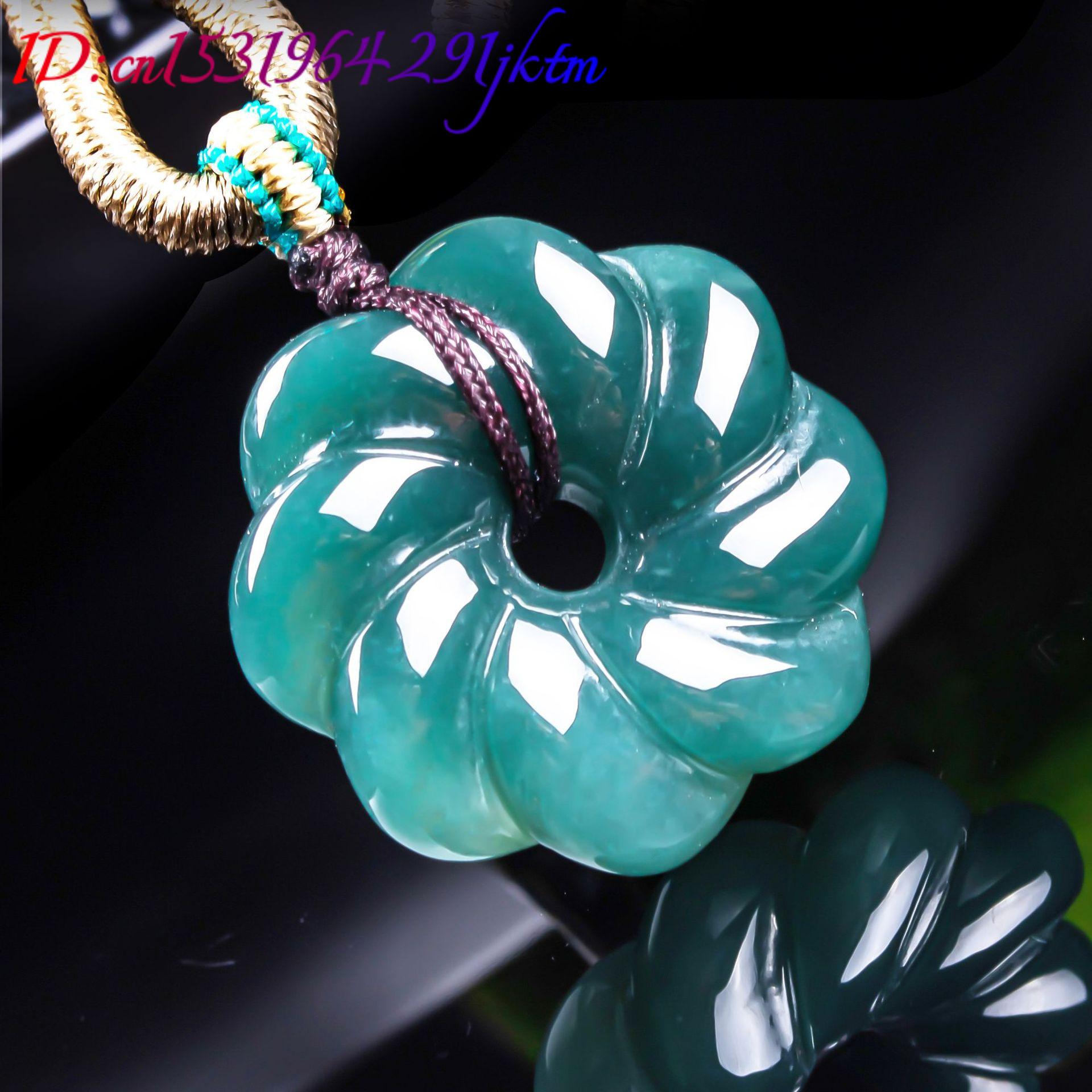 Natural Burmese Jadeite Flower - Women'S Fashion ulasan dan harga