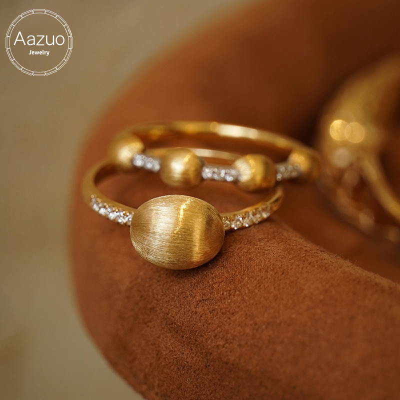 Aazuo Fashion Vintage Jewelry  - Women'S Fashion Rings Gold ulasan dan harga
