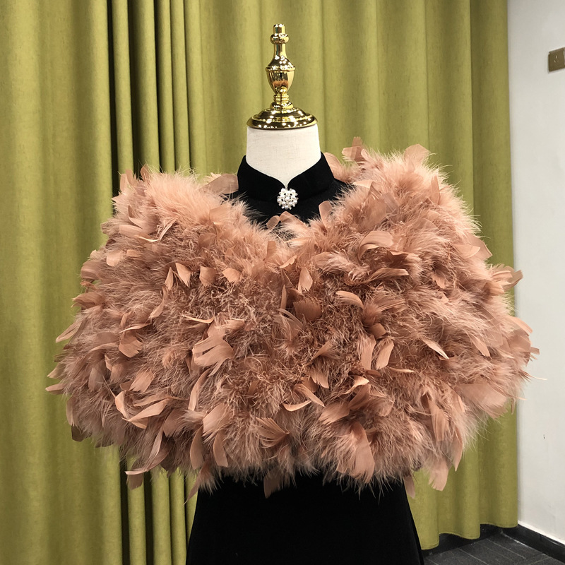 Women's shawl, real fur cape,  - Turkey Women Fashion ulasan dan harga