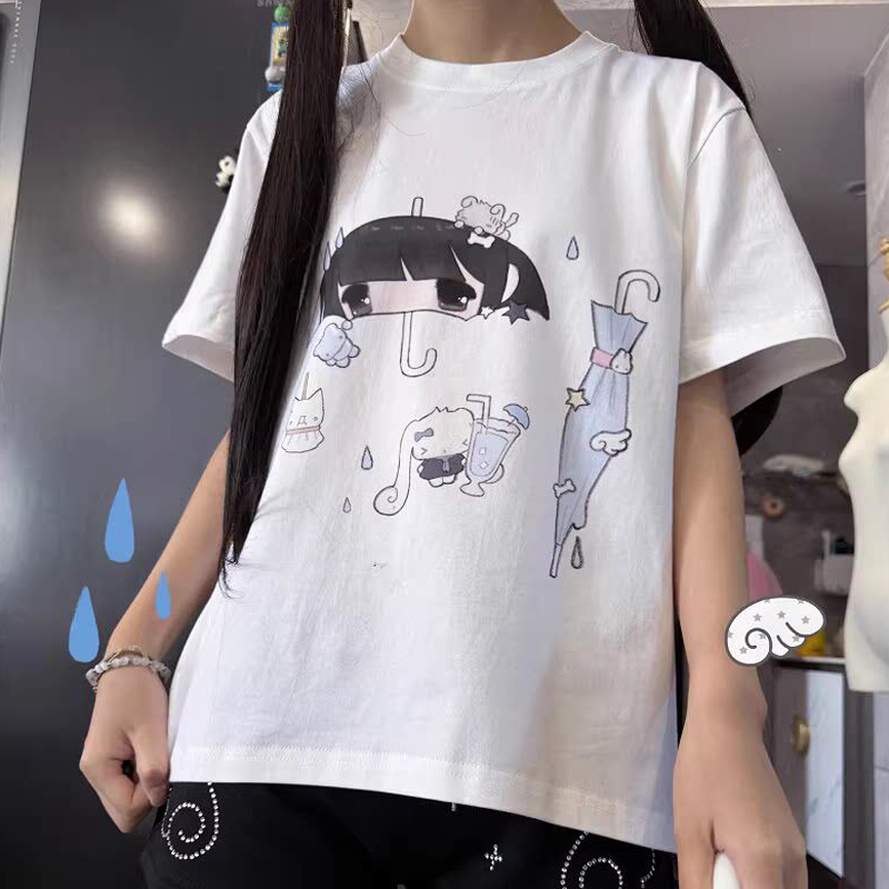 Japanese Cute Umbrella Print S - Women'S Fashion Umbrella ulasan dan harga