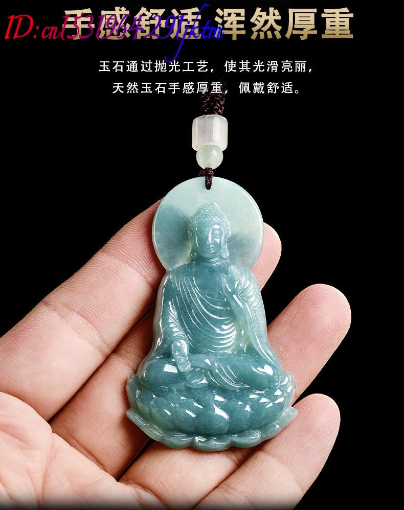Natural Burmese Jadeite Buddha - Women'S Fashion ulasan dan harga
