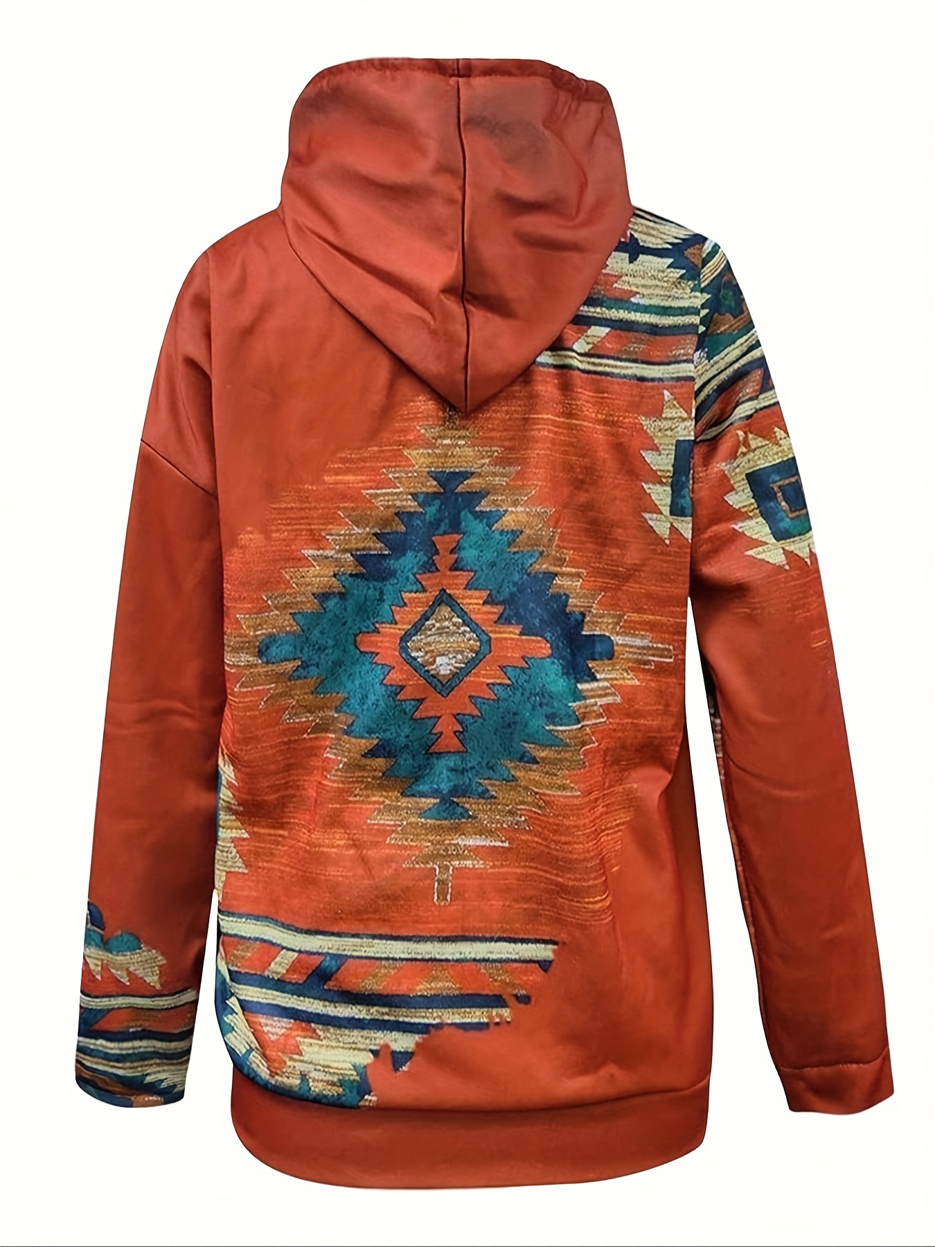 Women Plus Size Rust Western A - Hoodie Women Oversized ulasan dan harga