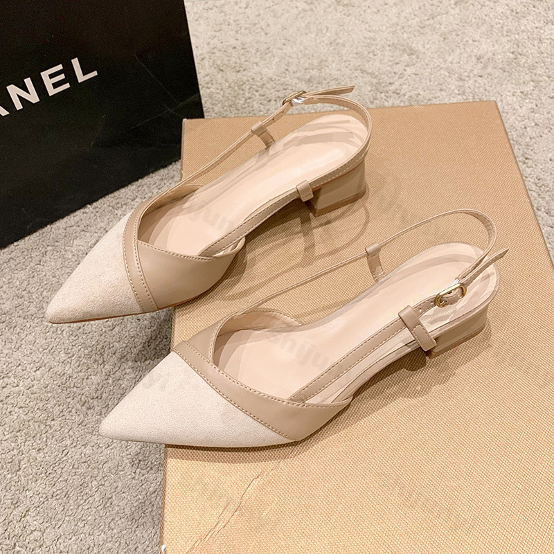 Women Sexy Chunky Heel Shoes W - Women'S Fashion For Summer 2025 ulasan dan harga