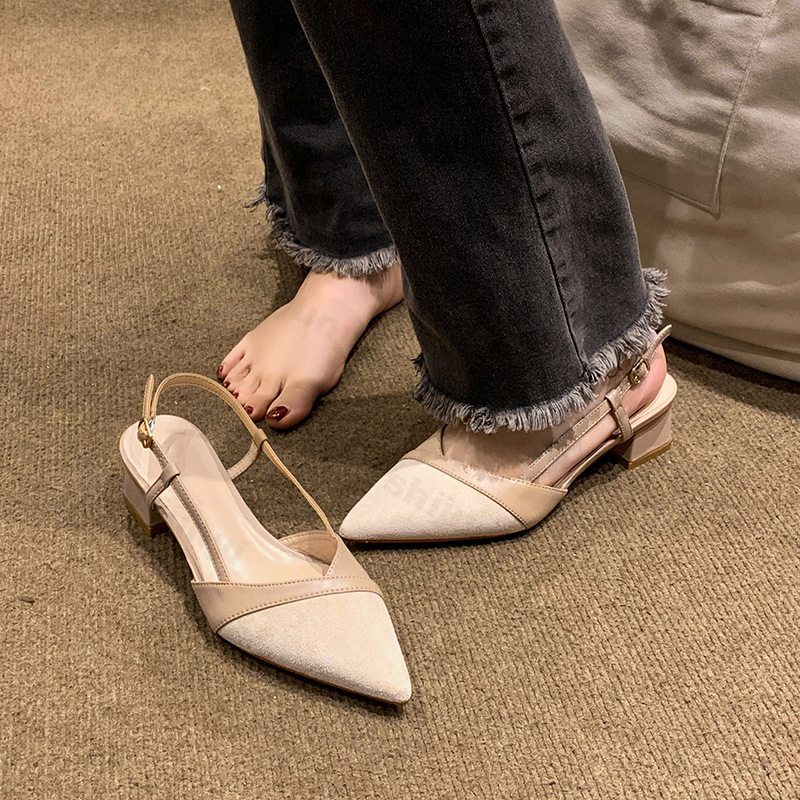 Women Sexy Chunky Heel Shoes W - Women'S Fashion For Summer 2025 ulasan dan harga