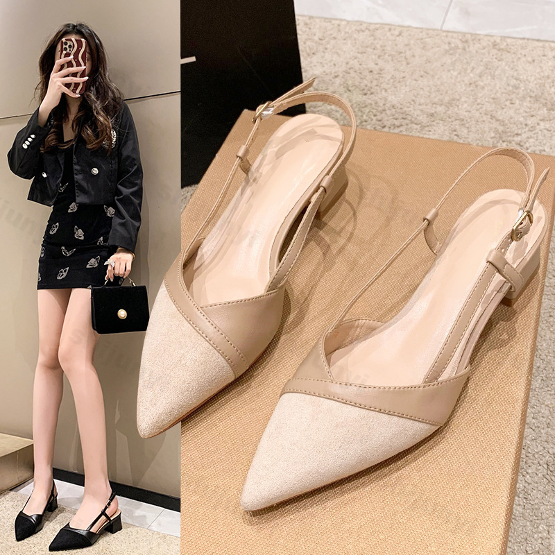 Women Sexy Chunky Heel Shoes W - Women'S Fashion For Summer 2025 ulasan dan harga