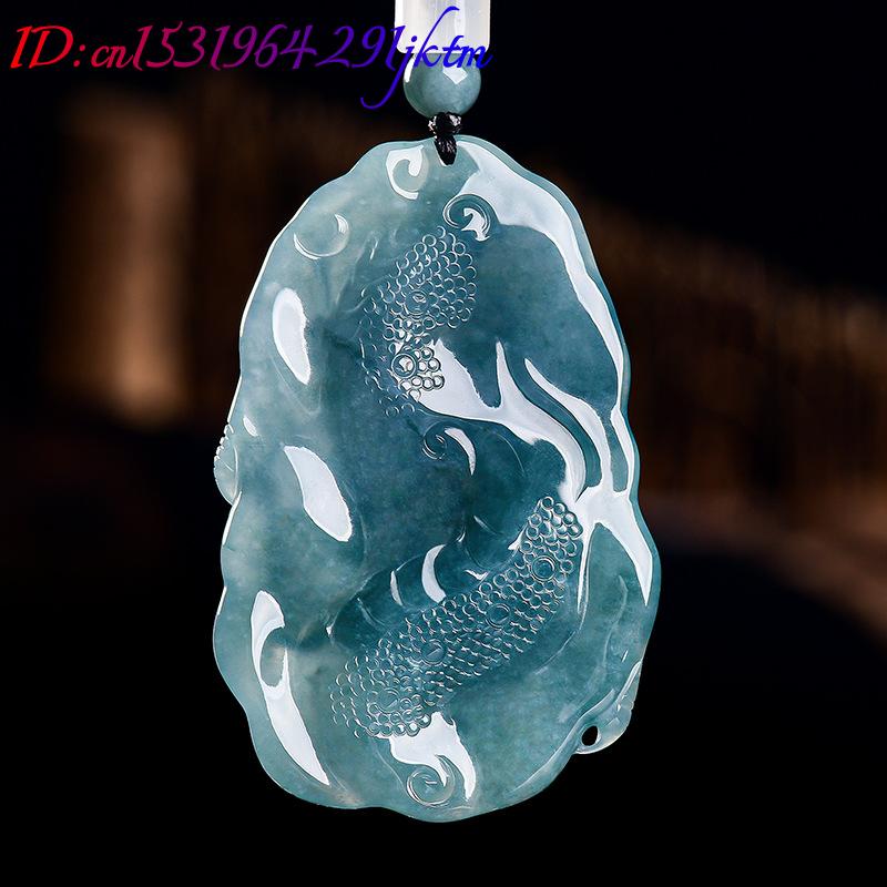 Natural Burmese Jadeite Dragon - Women'S Fashion ulasan dan harga