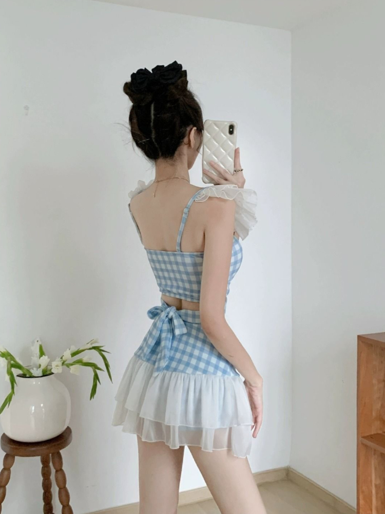 Ladies Slimming Halter Bathing - Women'S Fashion ulasan dan harga