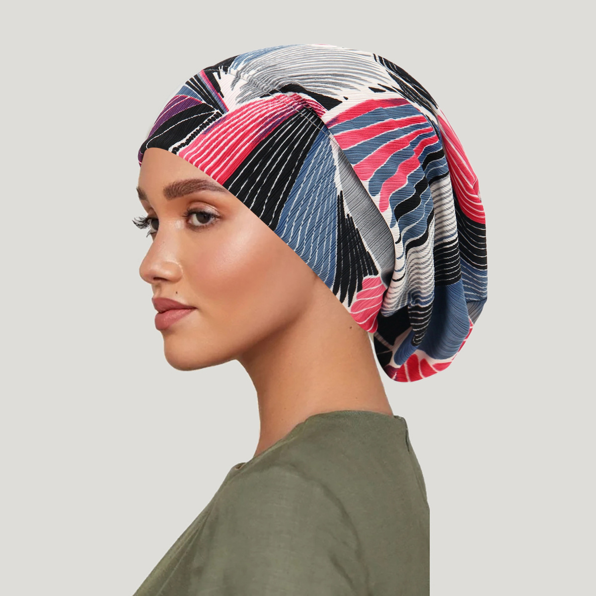 2026 New Tie-dye Hair Cover Ca - Women'S Fashion Hats ulasan dan harga