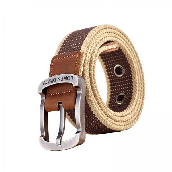 Wide Canvas Belt with PU Leath - Women'S Fashion Utility Belt ulasan dan harga