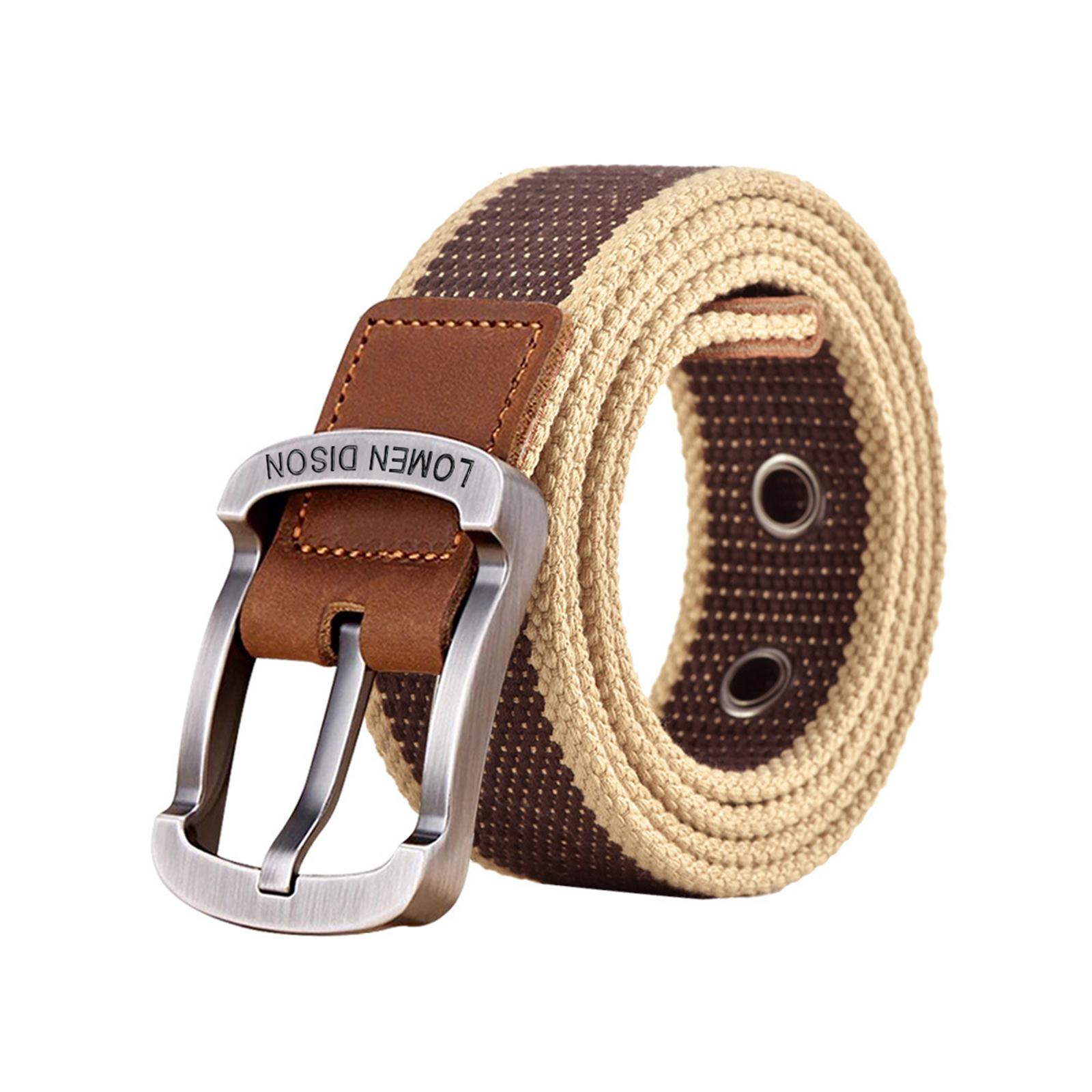 Wide Canvas Belt with PU Leath - Women'S Fashion Utility Belt ulasan dan harga