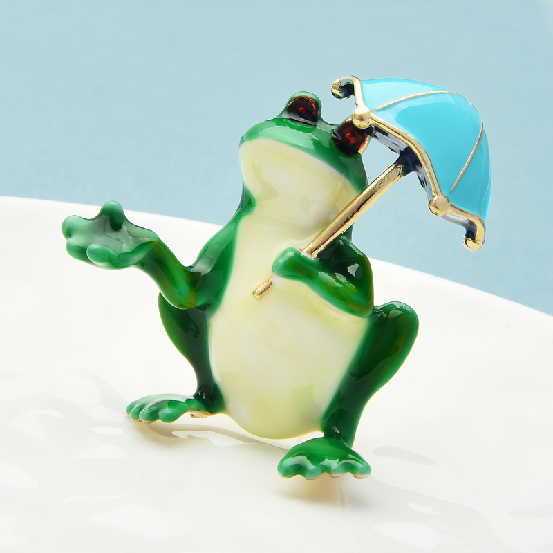 Wuli&baby Taking Umbrella Frog - Women'S Fashion Umbrella ulasan dan harga