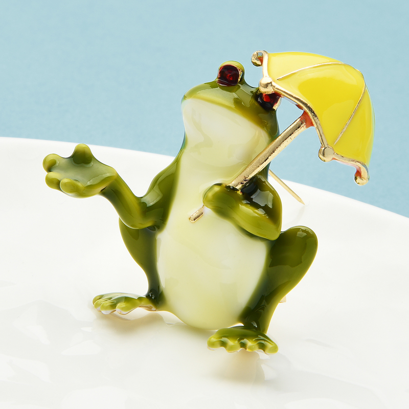 Wuli&baby Taking Umbrella Frog - Women'S Fashion Umbrella ulasan dan harga