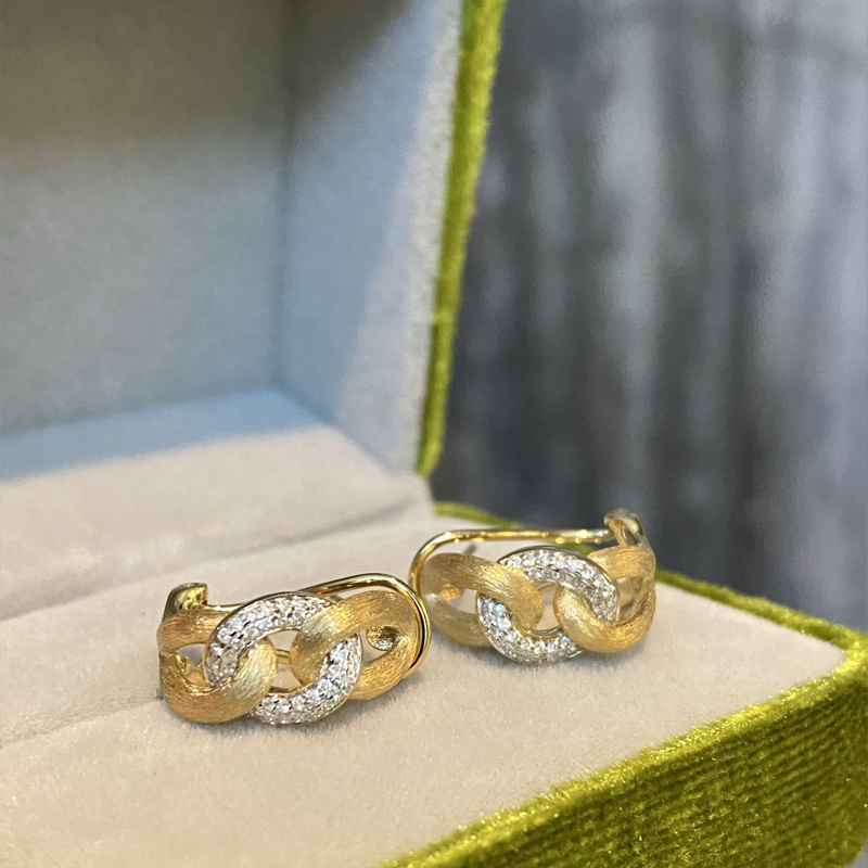 Aazuo 18K Yellow Gold Real Dia - Women'S Fashion Rings Gold ulasan dan harga