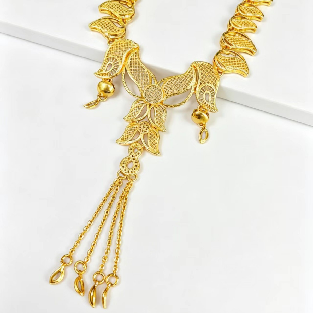 New Fashion High-End Dubai 24K - Women'S Fashion Rings Gold ulasan dan harga