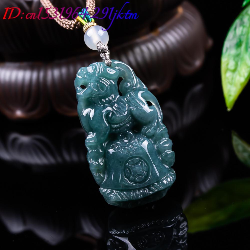 Burmese Jadeite Pixiu Pendant  - Women'S Fashion ulasan dan harga