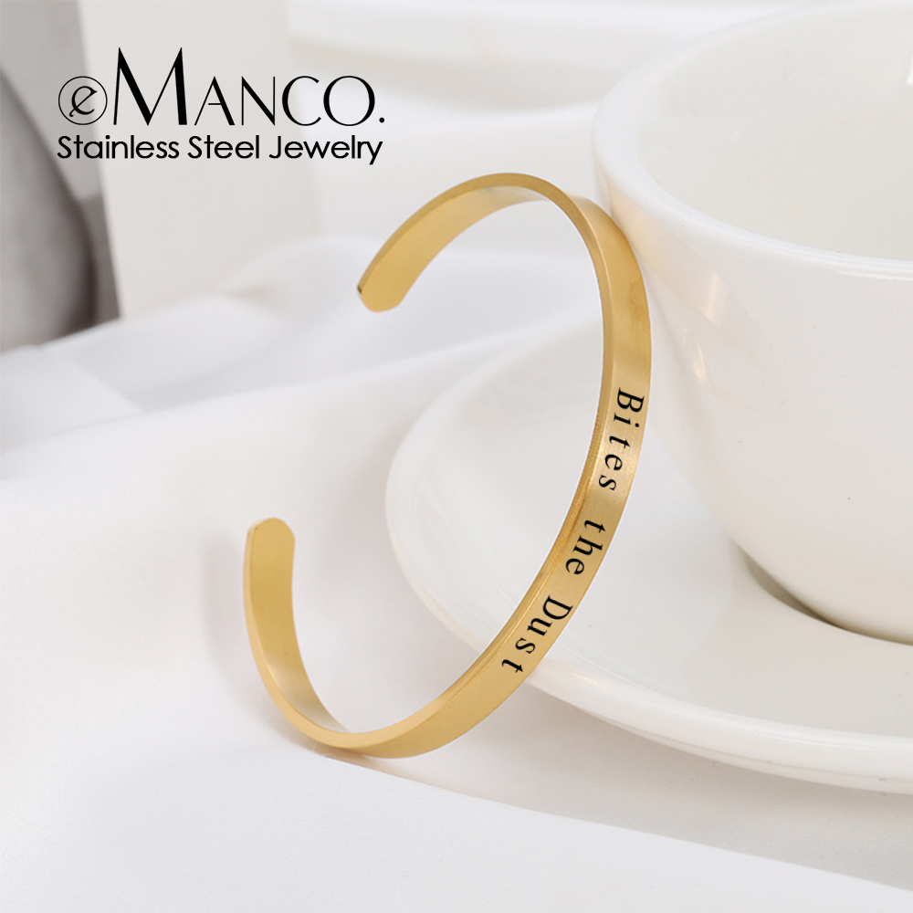 EMANCO 6mm Gold Color Stainles - Women Fashion Quotes ulasan dan harga