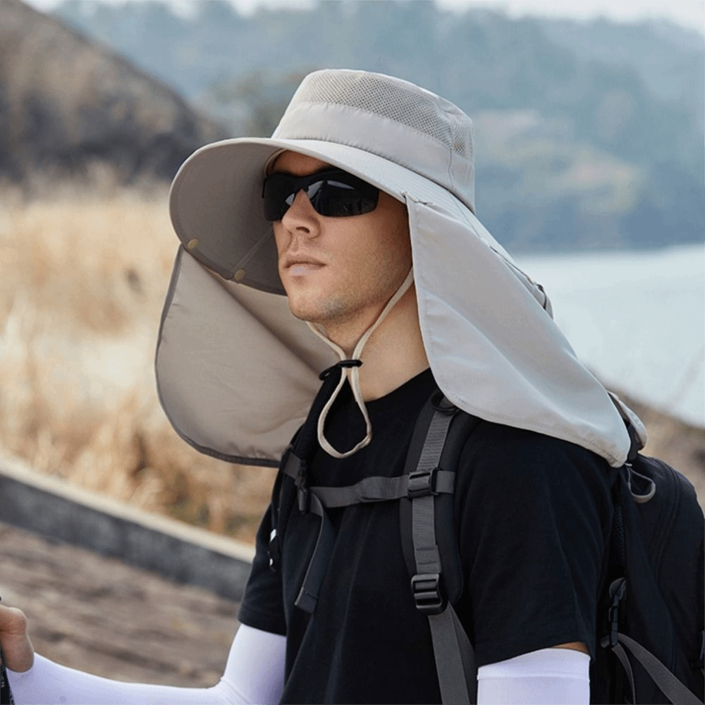 Fashion Cloth Men Sun Hat Big  - Women'S Fashion Hats ulasan dan harga