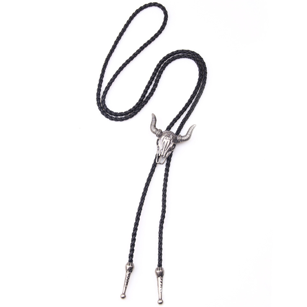 Mens Leather Necklace, Adjusta - Women'S Fashion Wild West ulasan dan harga