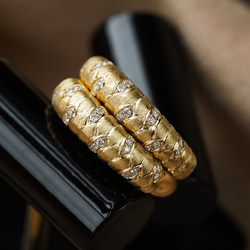 Aazuo Fine Jewelry Real 18K Ye - Women'S Fashion Rings Gold ulasan dan harga