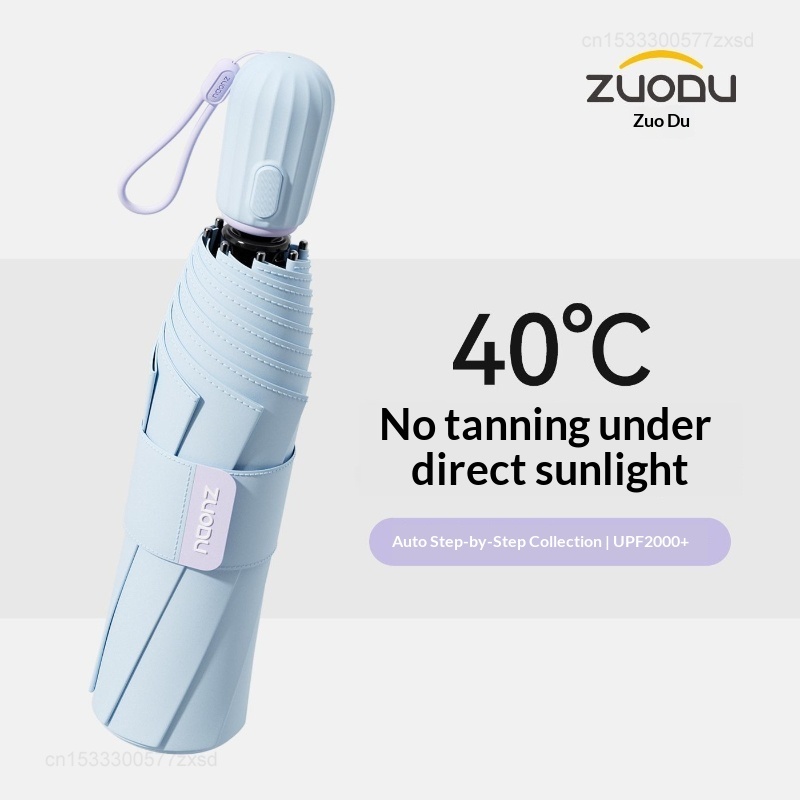 ZUODU Mini Folding Umbrella Su - Women'S Fashion Umbrella ulasan dan harga