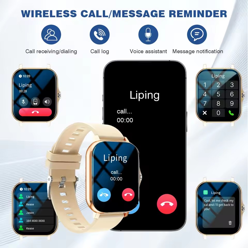 2026 New Bluetooth Call Smart  - Turkey Women Fashion ulasan dan harga