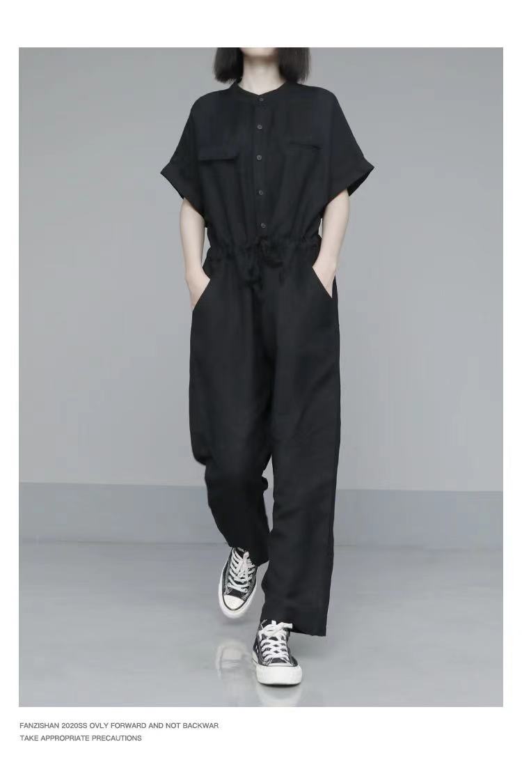 Fashionable plus Size Slimming - Women'S Fashion Utility Pants ulasan dan harga