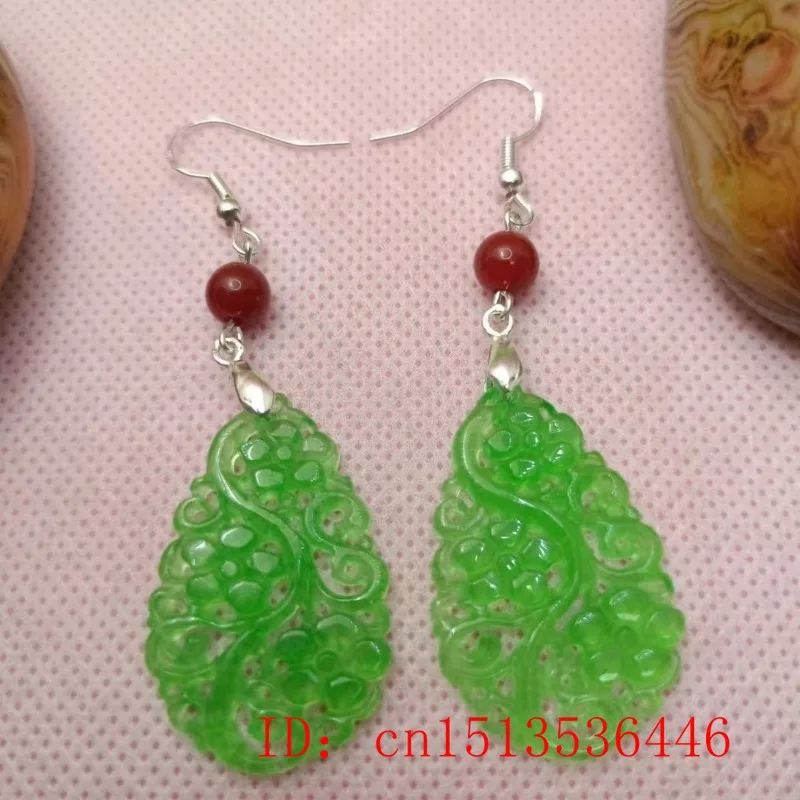 925 Silver Natural Green Jade  - Women Fashion Jewellery ulasan dan harga