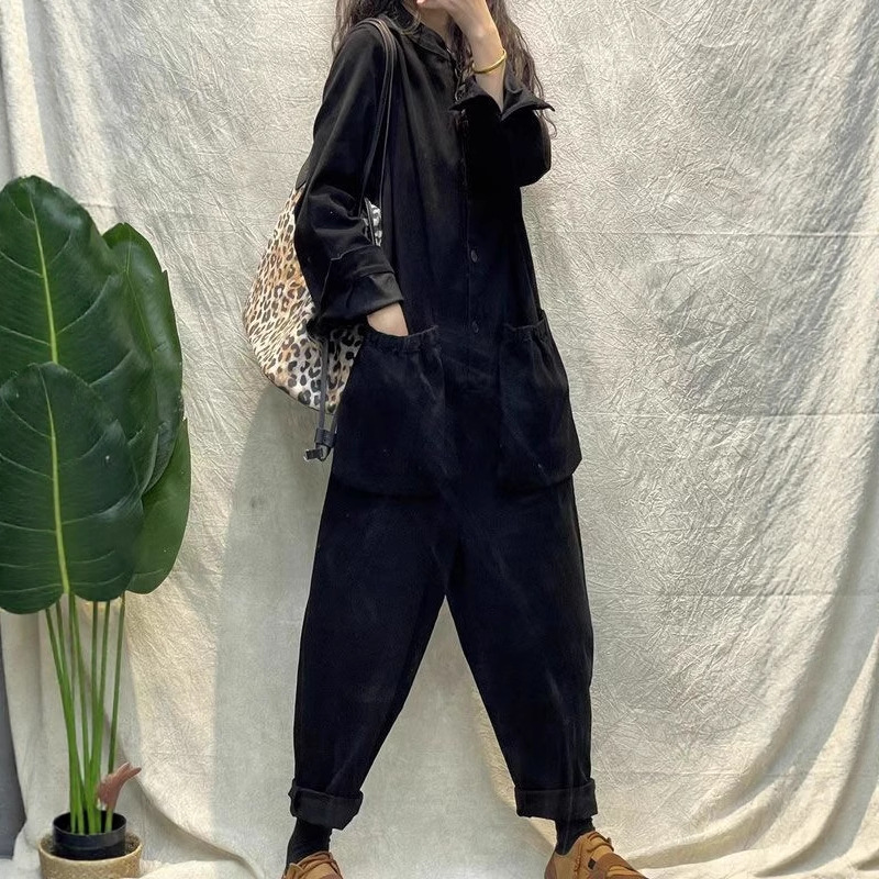 Casual Women Jumpsuit Cargo Lo - Women'S Fashion Utility Pants ulasan dan harga