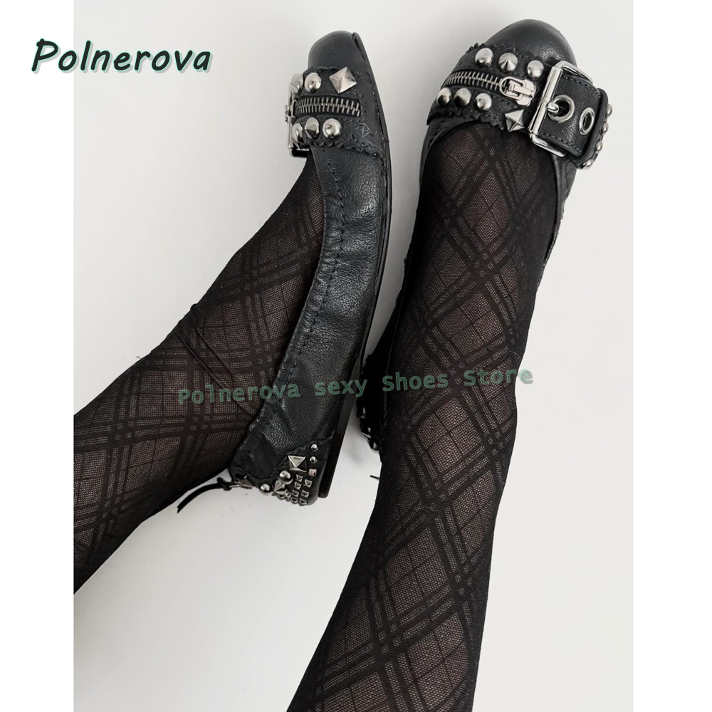 Rivet Belt Buckle Mary Jane Sh - Women'S Fashion Spring Summer 2026 ulasan dan harga