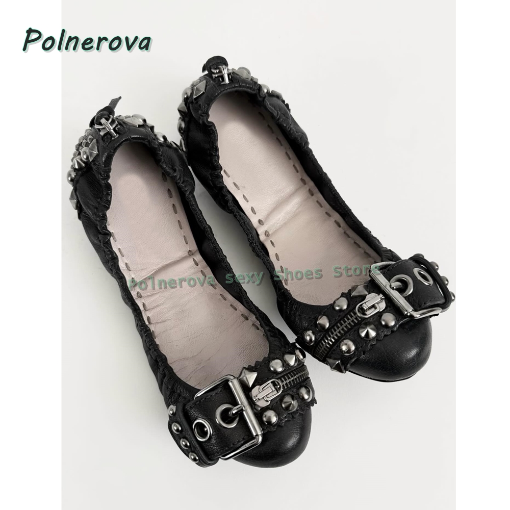 Rivet Belt Buckle Mary Jane Sh - Women'S Fashion Spring Summer 2026 ulasan dan harga