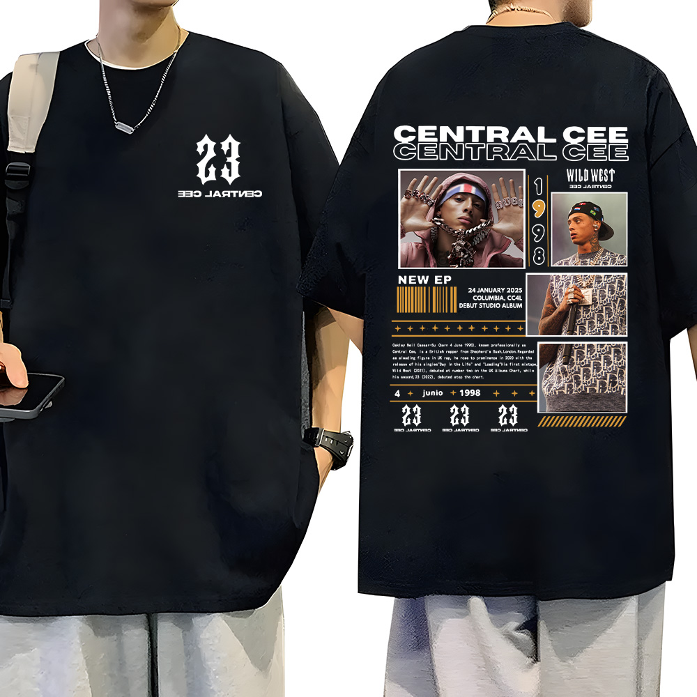 Rapper Central Cee Wild West T - Women'S Fashion Wild West ulasan dan harga