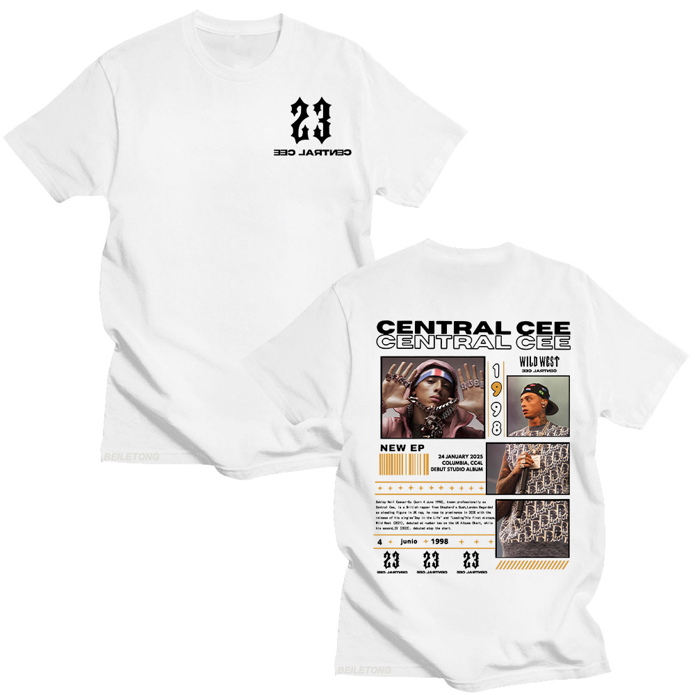 Rapper Central Cee Wild West T - Women'S Fashion Wild West ulasan dan harga