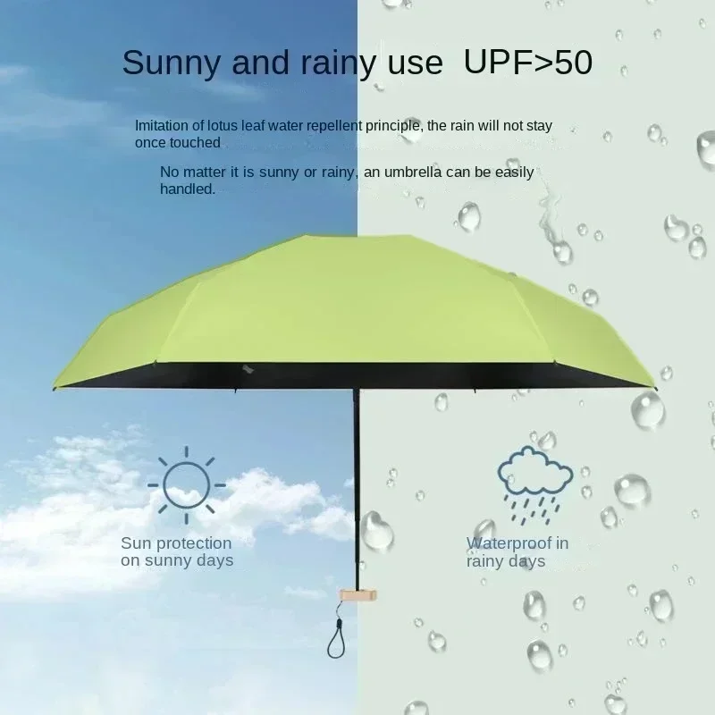 Mini five-fold umbrella sun pr - Women'S Fashion Umbrella ulasan dan harga