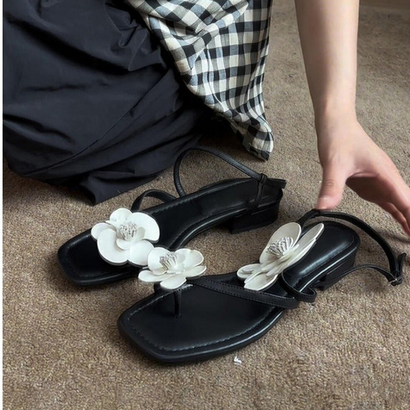 Wonen  Flower Clip Toe High Sa - Women'S Fashion Spring Summer 2026 ulasan dan harga