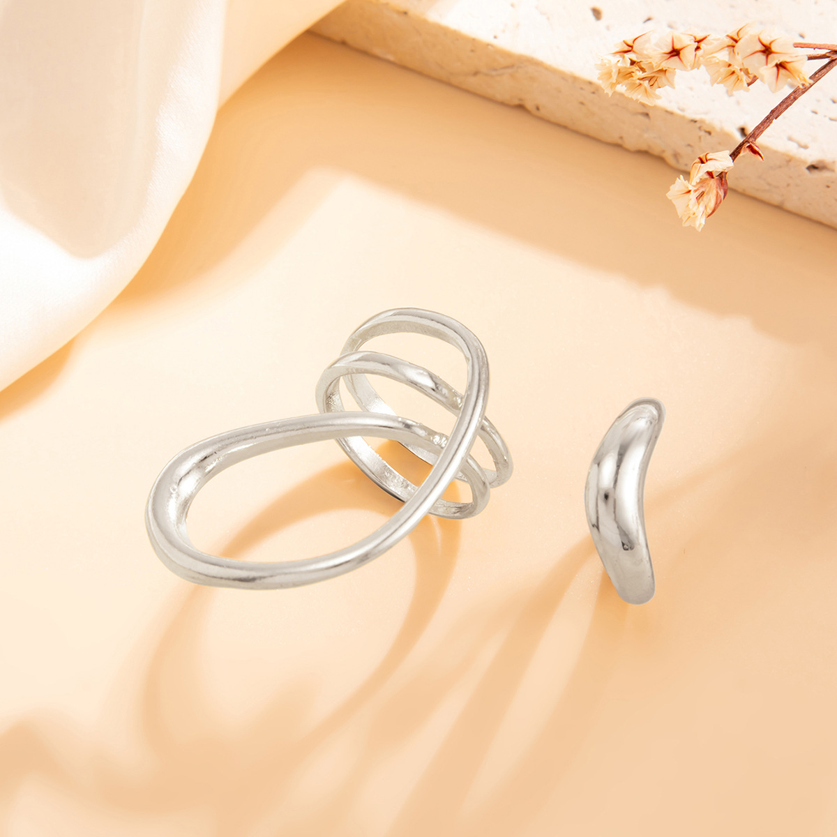 Gold Minimalist Irregular Toe  - Women'S Fashion Rings Gold ulasan dan harga