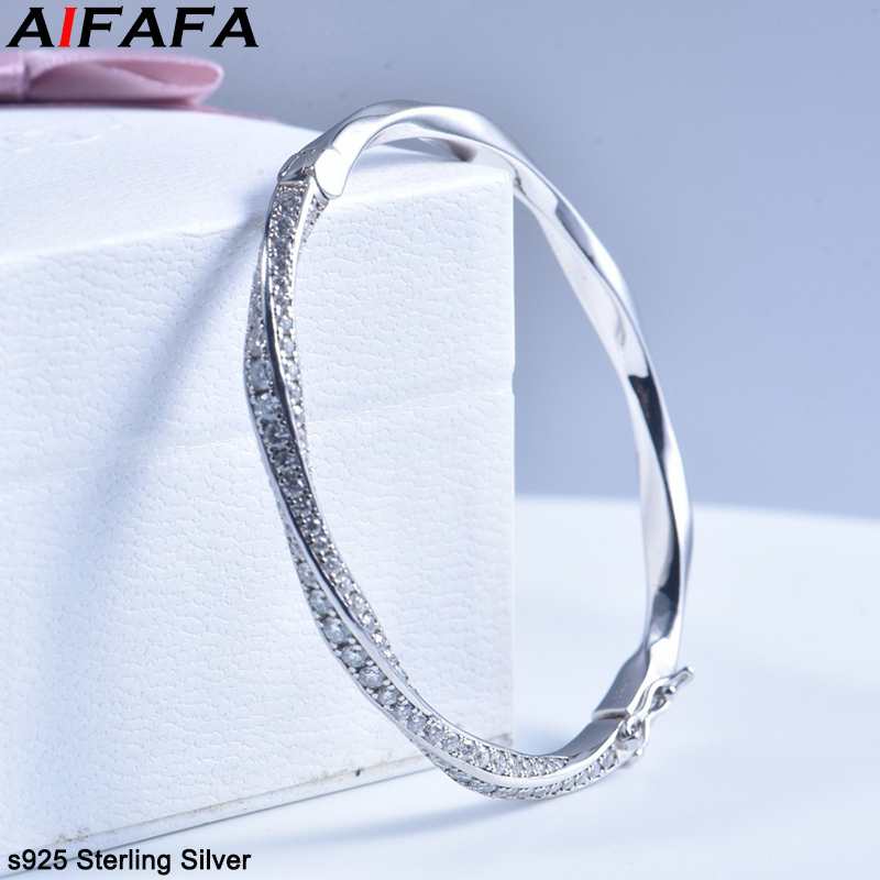 s925 Sterling Silver Bangle fo - Women Fashion Jewellery ulasan dan harga