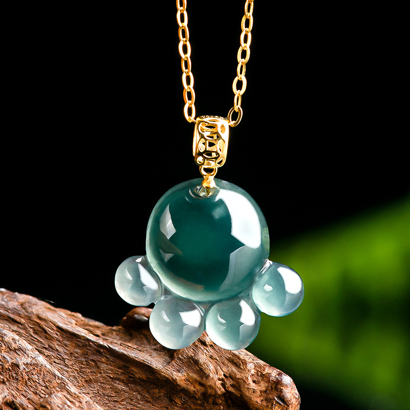 Natural Real Emerald Blue Wate - Women'S Fashion ulasan dan harga