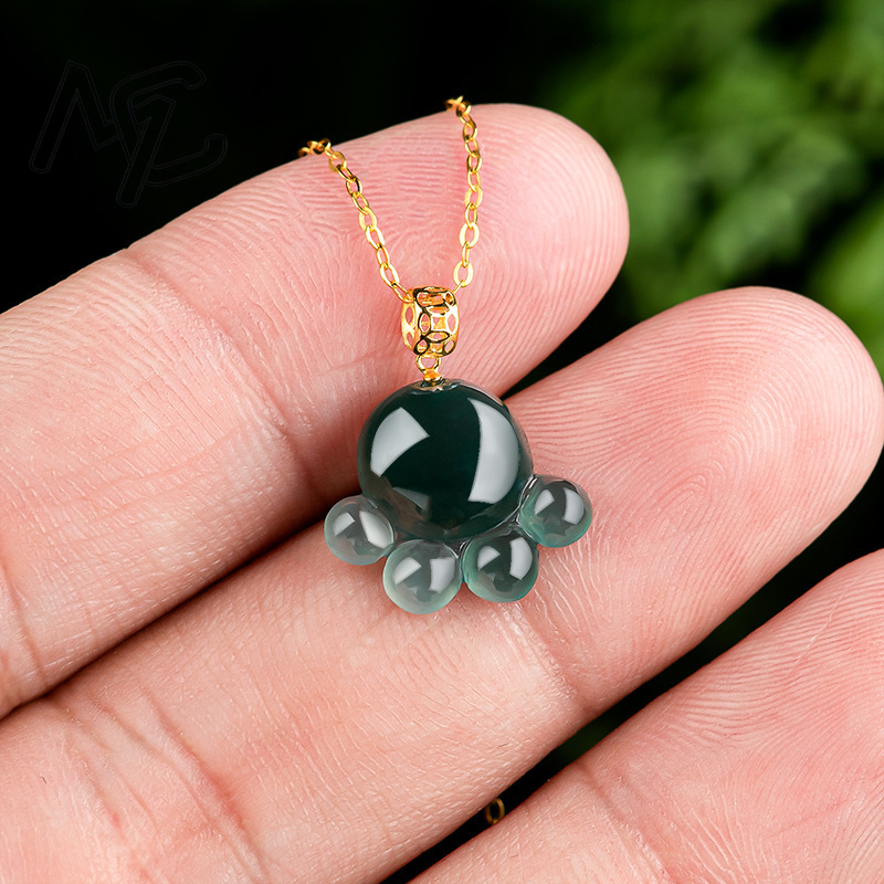 Natural Real Emerald Blue Wate - Women'S Fashion ulasan dan harga