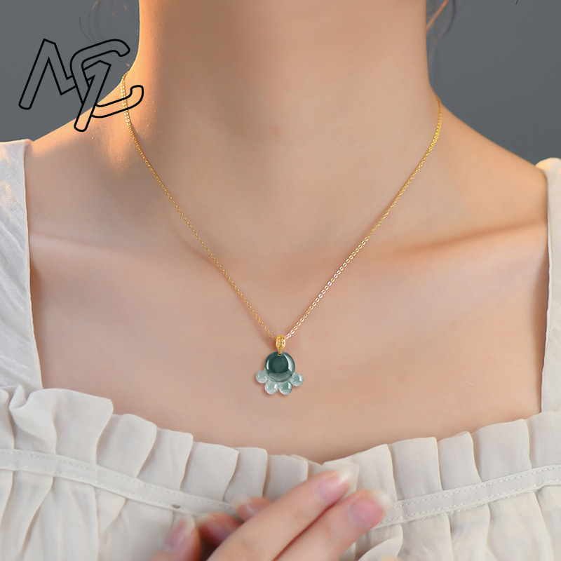 Natural Real Emerald Blue Wate - Women'S Fashion ulasan dan harga