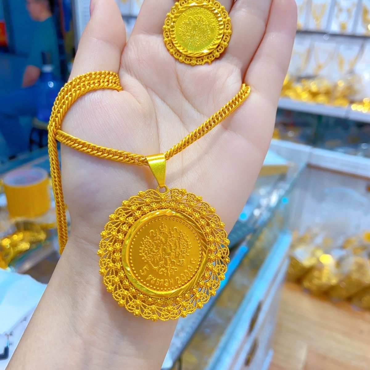 New 24K Gold Plated Dubai Jewe - Women'S Fashion Rings Gold ulasan dan harga