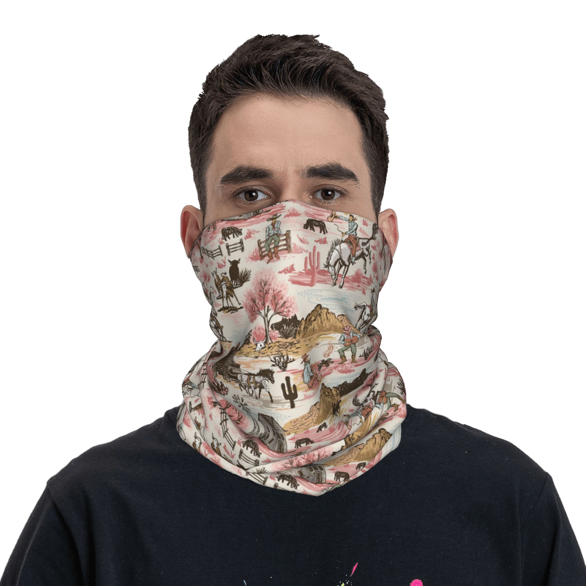 Wild West Cowboy style Bandana - Women'S Fashion Wild West ulasan dan harga