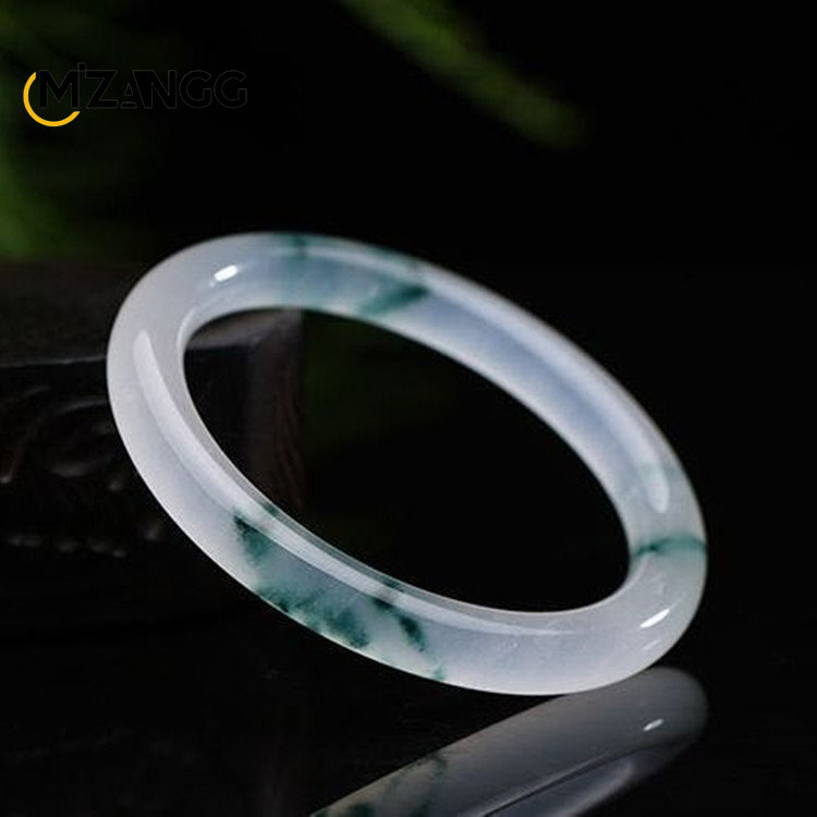 Natural Green Jadeite Bangle J - Women Fashion Jewellery ulasan dan harga