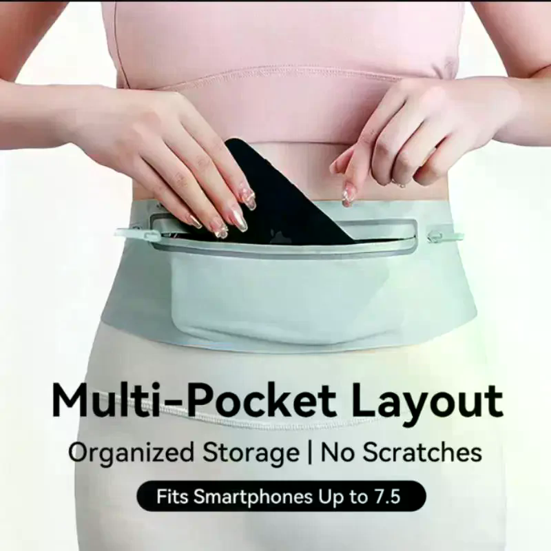 Seamless Sports Waist Bag High - Women'S Fashion Utility Belt ulasan dan harga