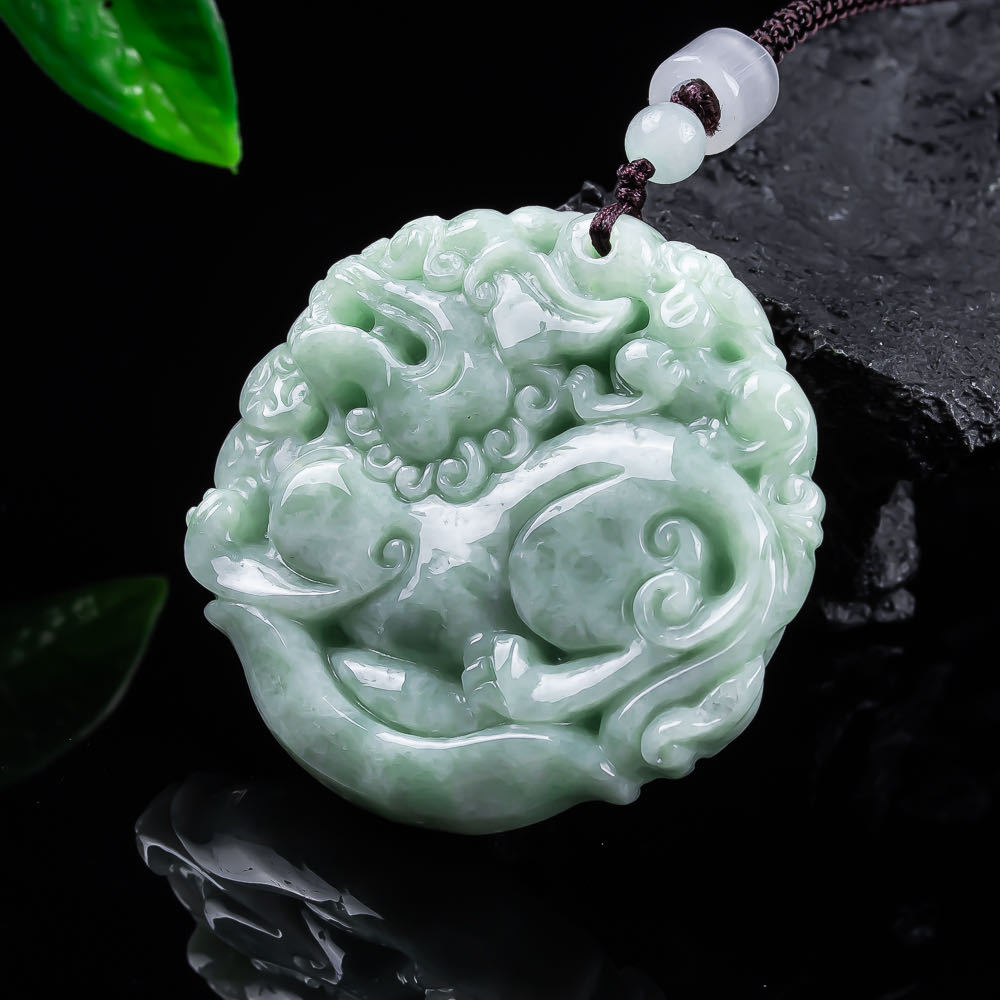Natural Myanmar Jadeite Pixiu  - Women'S Fashion ulasan dan harga