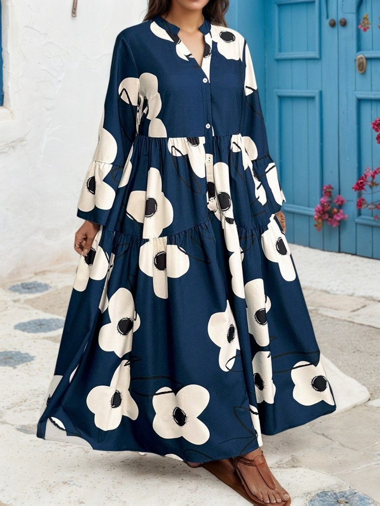 XL-4XL Plus Size Clothes Dress - Xl Women'S Fashion ulasan dan harga