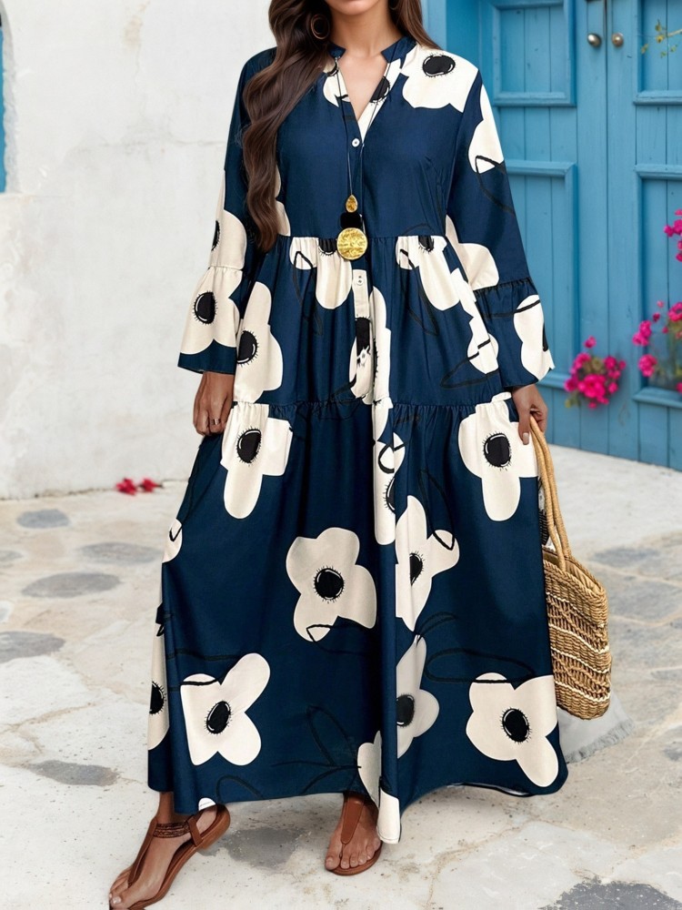 XL-4XL Plus Size Clothes Dress - Xl Women'S Fashion ulasan dan harga